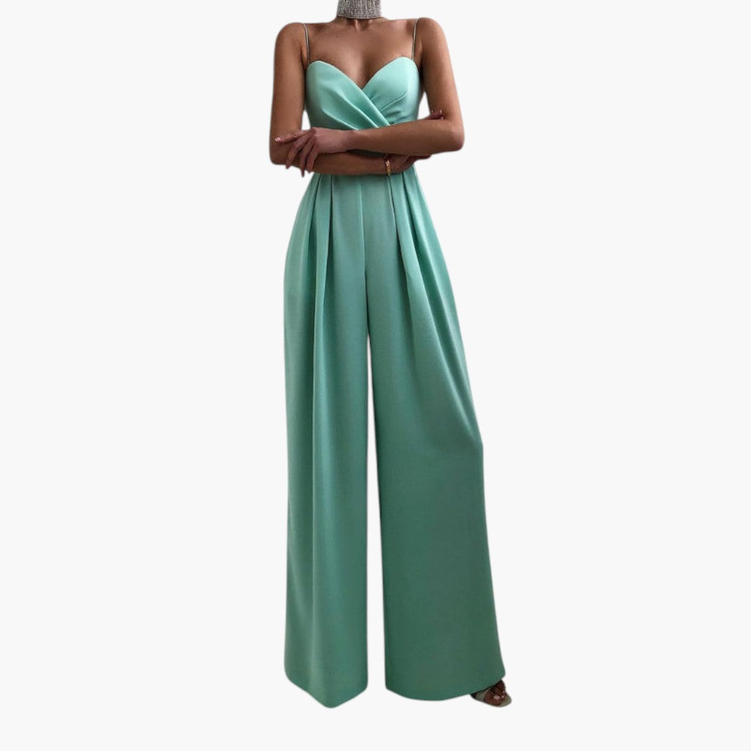Aurelia | Women’s Thin Strap Straight-Leg Jumpsuit