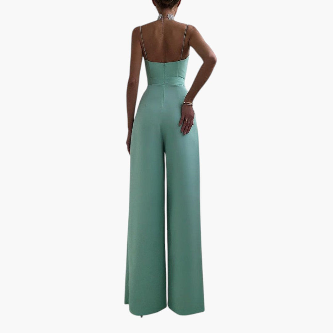 Aurelia | Women’s Thin Strap Straight-Leg Jumpsuit