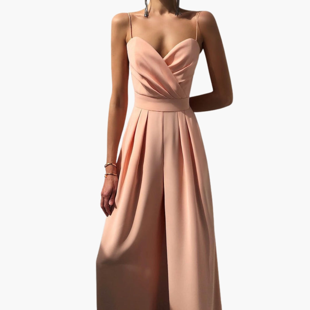 Aurelia | Women’s Thin Strap Straight-Leg Jumpsuit