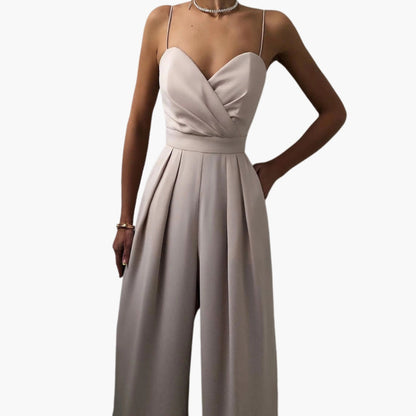 Aurelia | Women’s Thin Strap Straight-Leg Jumpsuit
