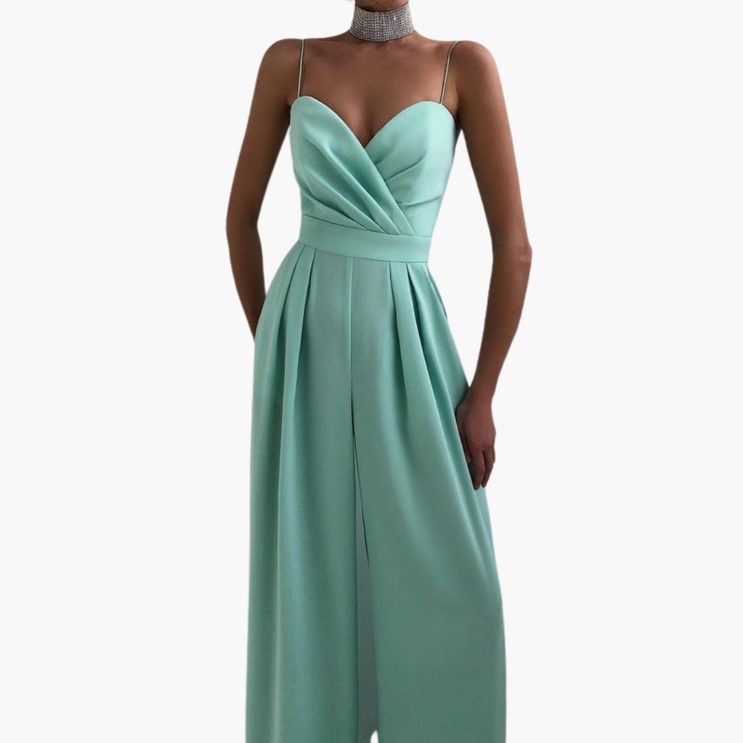 Aurelia | Women’s Thin Strap Straight-Leg Jumpsuit