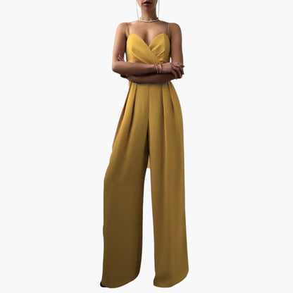 Aurelia | Women’s Thin Strap Straight-Leg Jumpsuit