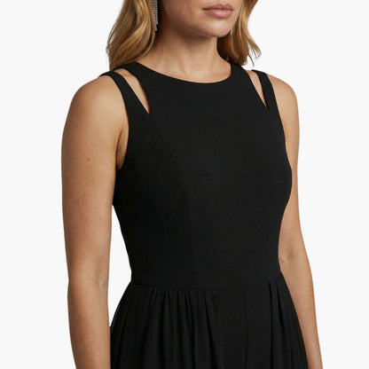 Tallulah | Women’s Round Neck Wide-Leg Jumpsuit