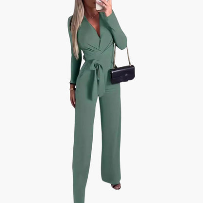 Wynona | Women’s Wide-Leg Wrap Jumpsuit