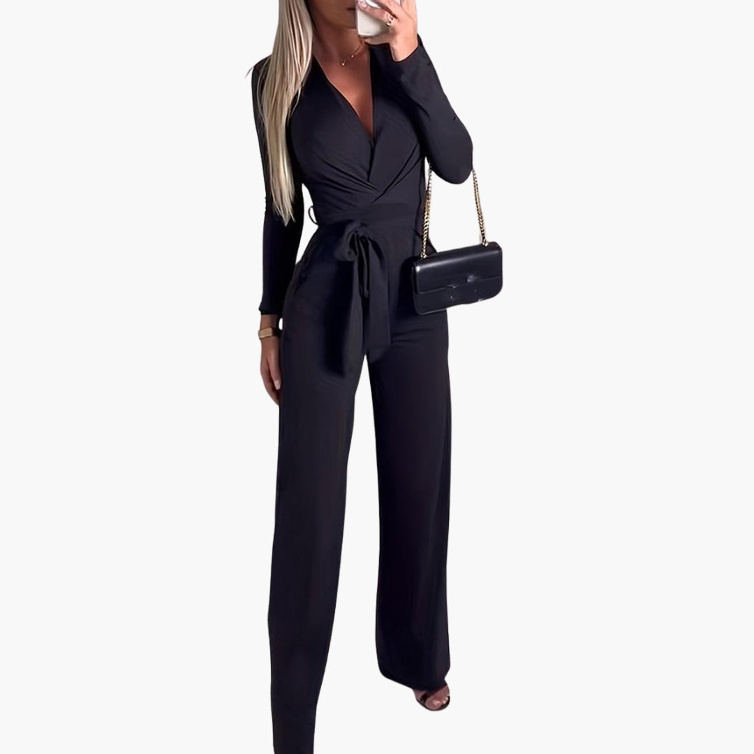 Wynona | Women’s Wide-Leg Wrap Jumpsuit