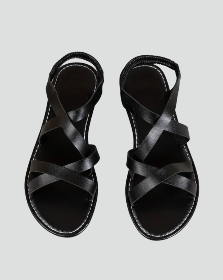 Dhalia | Women’s Crisscross Strap Flat Sandals