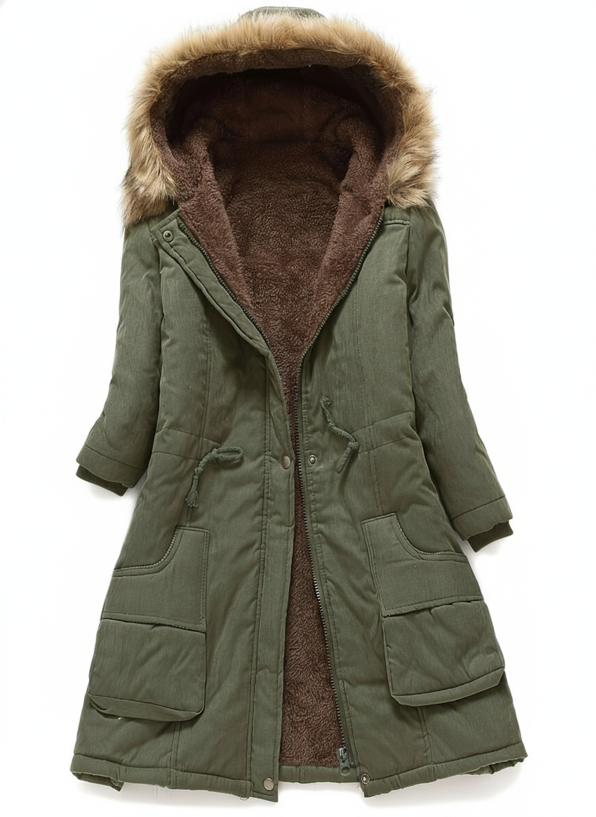 Heather | Women’s Hooded Parka Winter Jacket
