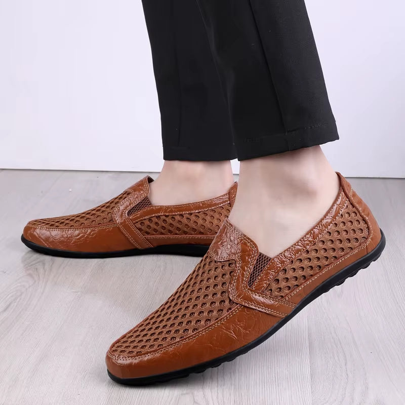 Silas | Men’s Mesh Slip-On Loafers
