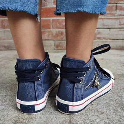 Harbury | Women’s Lace-Up Ankle Boots with Side Zip