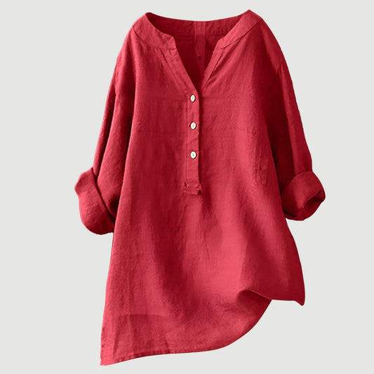 Railey | Women’s Airy Button-Front Top