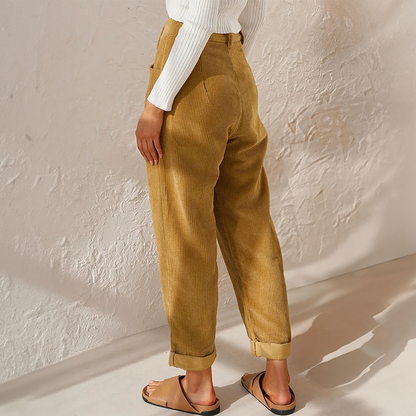 Megan | Women’s Summer High Waist Wide Leg Pants