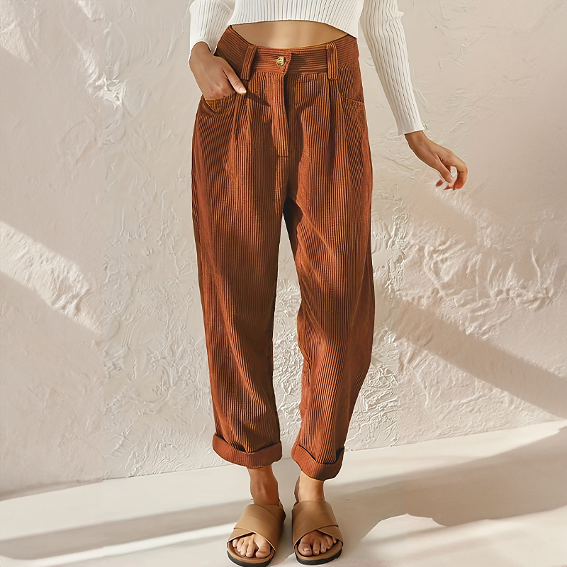 Megan | Women’s Summer High Waist Wide Leg Pants