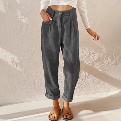 Megan | Women’s Summer High Waist Wide Leg Pants