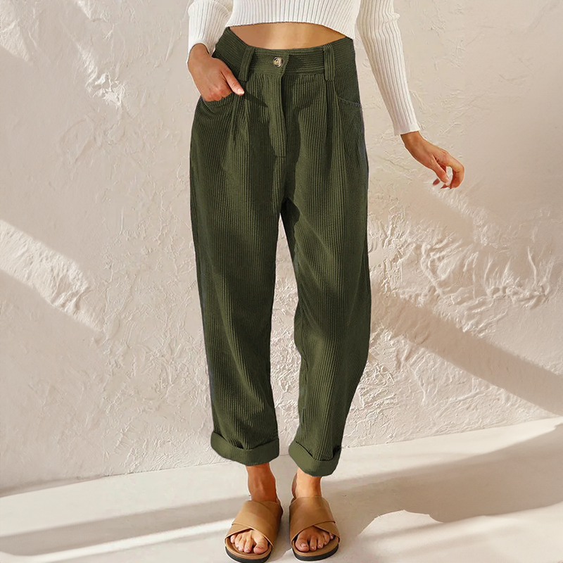 Megan | Women’s Summer High Waist Wide Leg Pants