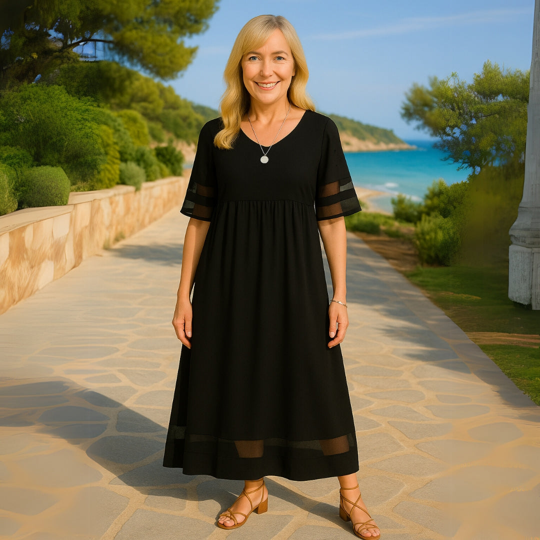 Winchester | Women’s Elegant Flowing Spring Maxi Dress