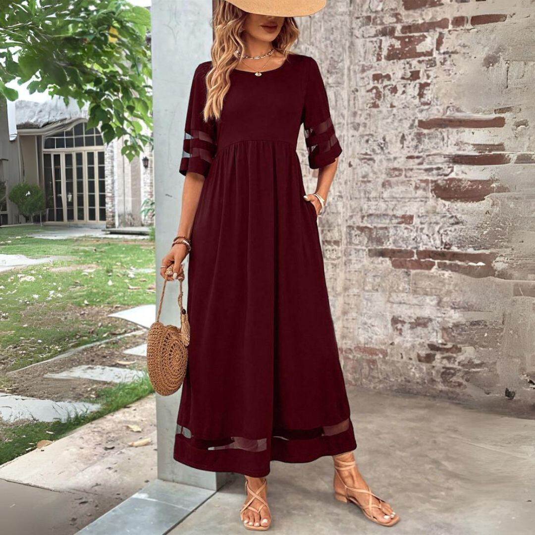 Winchester | Women’s Elegant Flowing Spring Maxi Dress