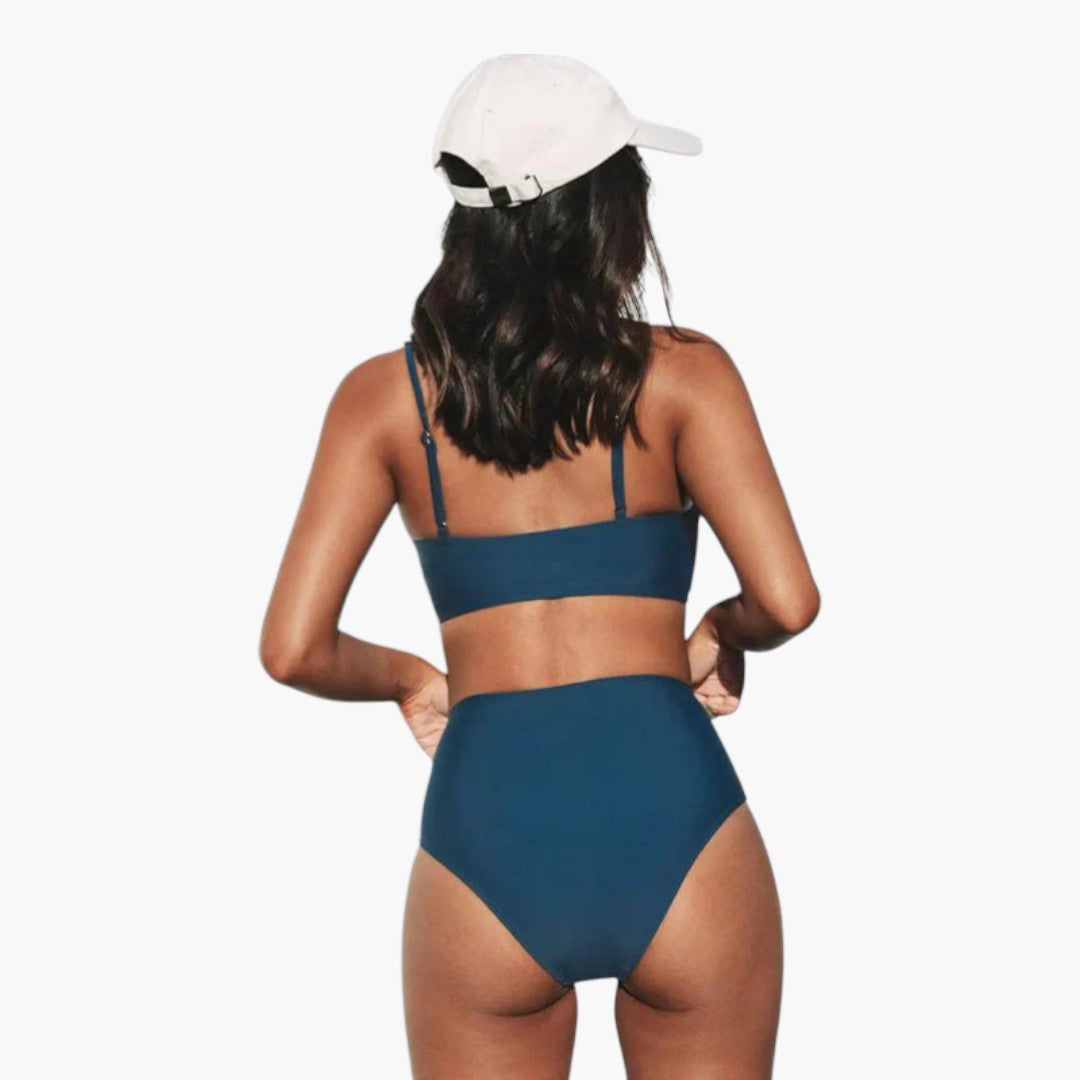 Sage | Women’s V-Neck Two-Piece Bikini Set