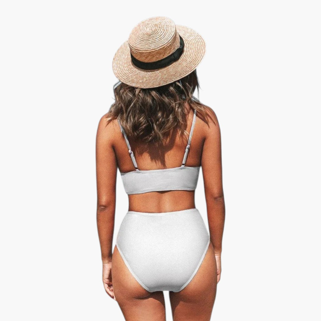 Sage | Women’s V-Neck Two-Piece Bikini Set