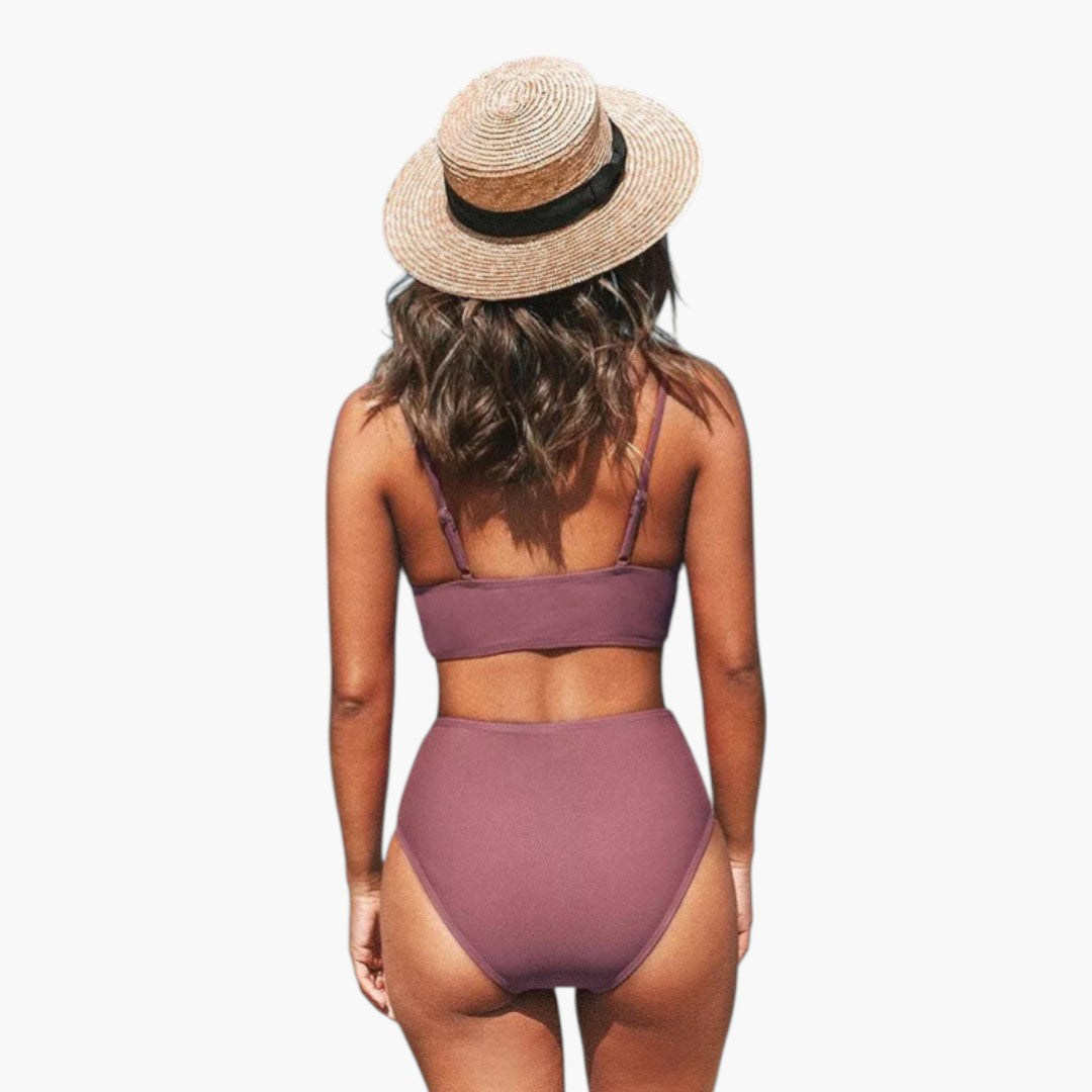 Sage | Women’s V-Neck Two-Piece Bikini Set