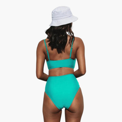 Sage | Women’s V-Neck Two-Piece Bikini Set