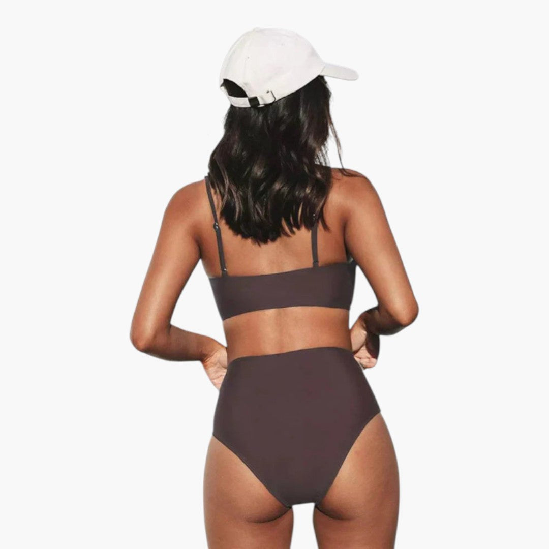 Sage | Women’s V-Neck Two-Piece Bikini Set