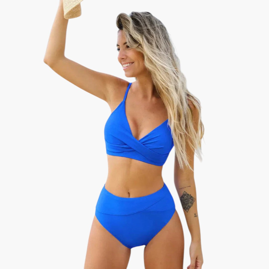 Sage | Women’s V-Neck Two-Piece Bikini Set