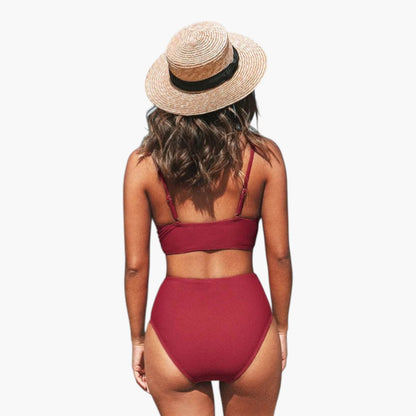 Sage | Women’s V-Neck Two-Piece Bikini Set