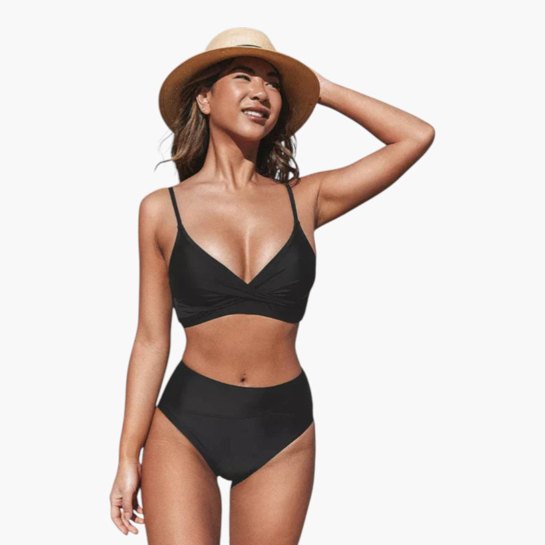 Sage | Women’s V-Neck Two-Piece Bikini Set