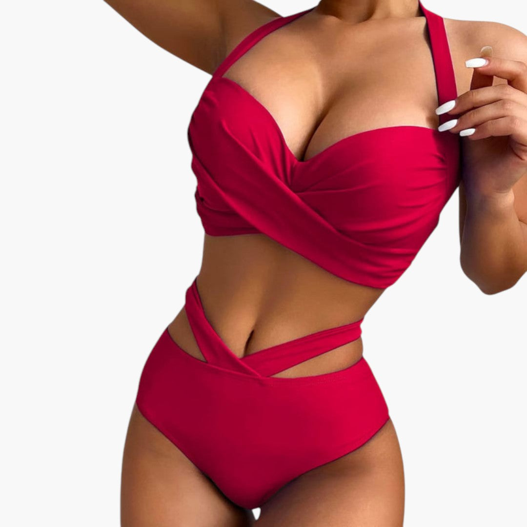 Kassidy | Women’s Shaping Wrap Top Two-Piece Bikini Set