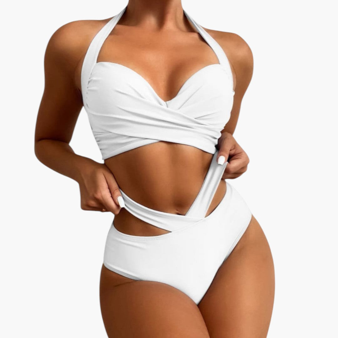 Kassidy | Women’s Shaping Wrap Top Two-Piece Bikini Set