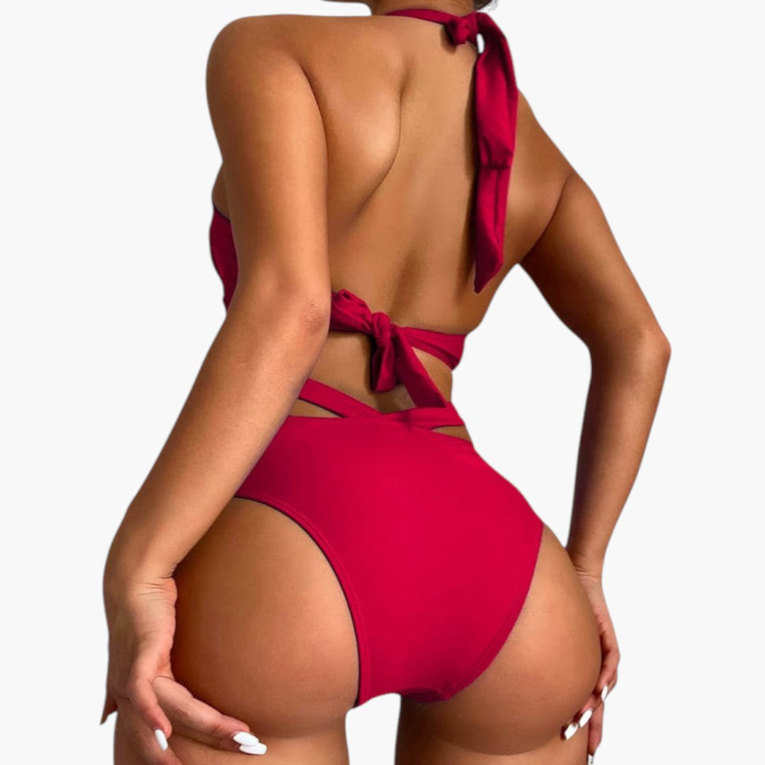 Kassidy | Women’s Shaping Wrap Top Two-Piece Bikini Set