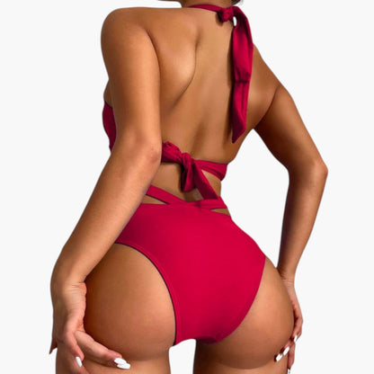 Kassidy | Women’s Shaping Wrap Top Two-Piece Bikini Set