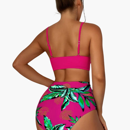 Whitney | Women’s Push-Up High-Waisted Two-Piece Bikini Set