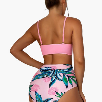 Whitney | Women’s Push-Up High-Waisted Two-Piece Bikini Set