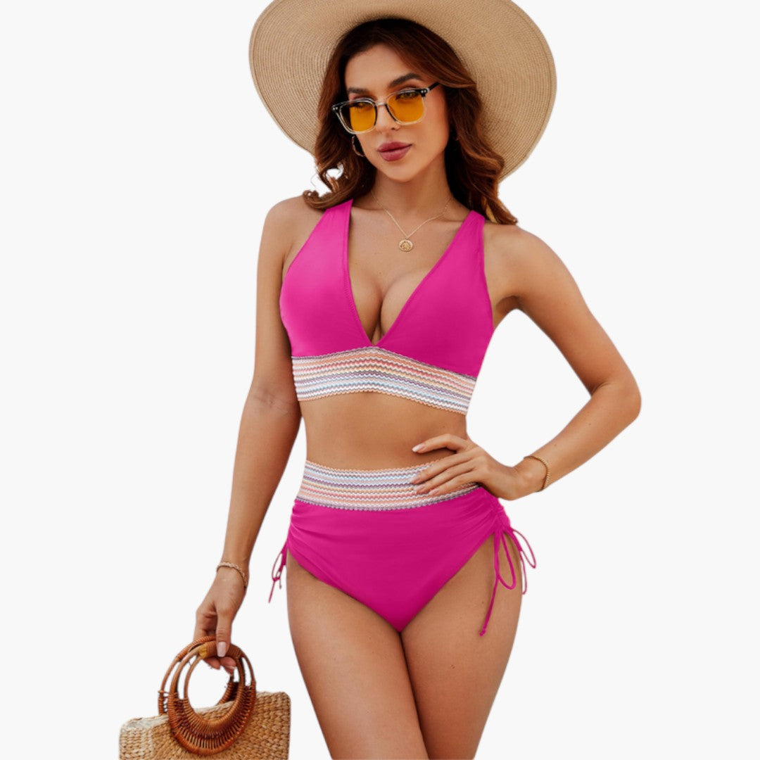 Jocelyn | Women’s Triangle Top Two-Piece Bikini Set