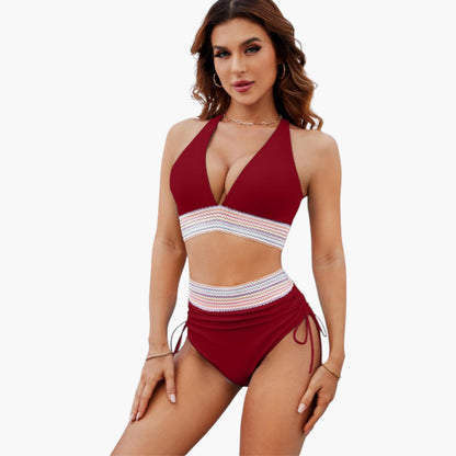 Jocelyn | Women’s Triangle Top Two-Piece Bikini Set