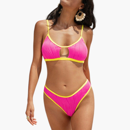 Kayleigh | Women’s Strappy Top Two-Piece Bikini Set