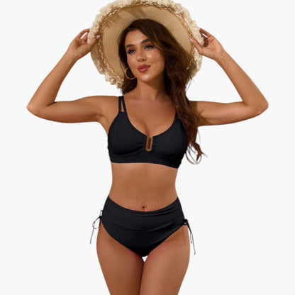 Daphne | Women’s Split Strap Two-Piece Bikini Set