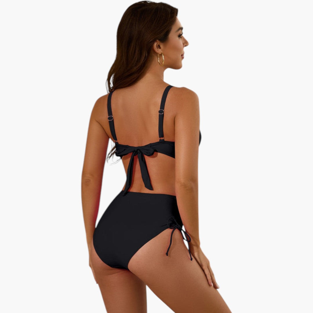 Daphne | Women’s Split Strap Two-Piece Bikini Set