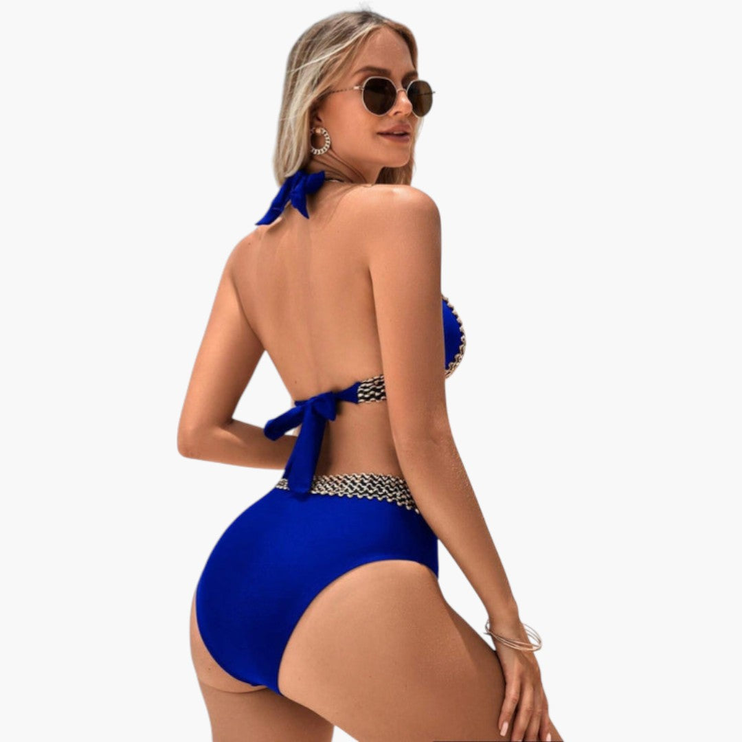 Aurelia | Women’s Two-Piece Swimsuit Set with Triangle Top