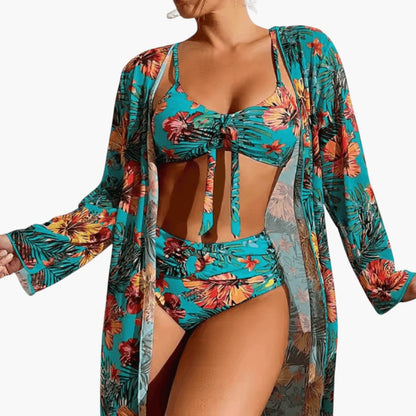 Mariposa | Women’s Floral Print Bikini Set