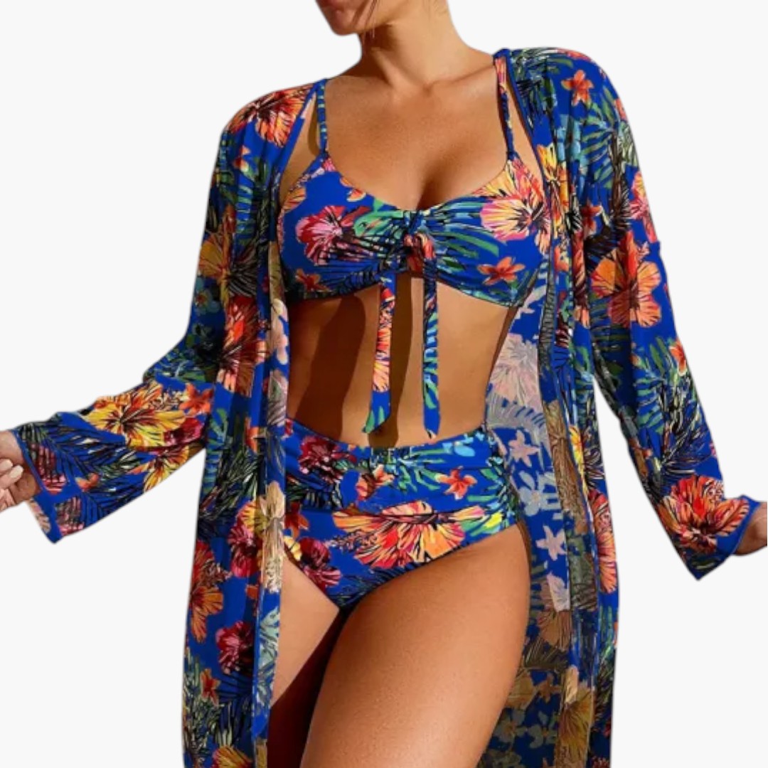 Mariposa | Women’s Floral Print Bikini Set