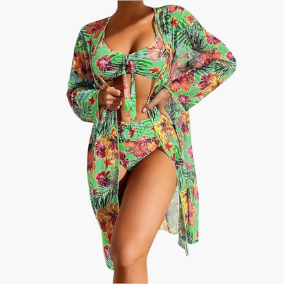 Mariposa | Women’s Floral Print Bikini Set