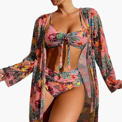 Mariposa | Women’s Floral Print Bikini Set