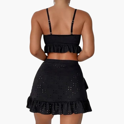 Delilah | Women’s Ruffled Two-Piece Swimsuit Set