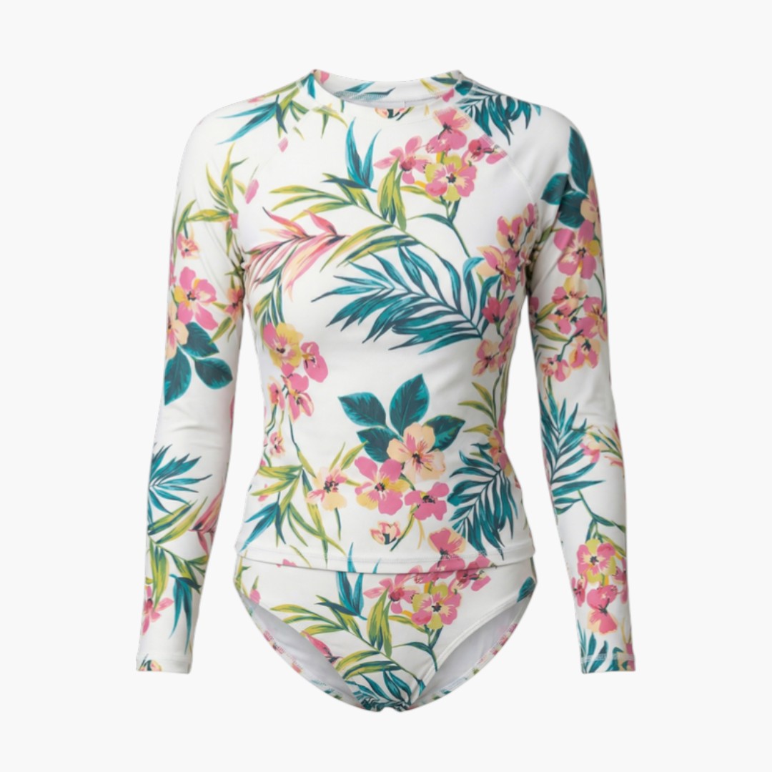 Marlowe | Women’s Long-Sleeve Swimsuit Set with Protective Shirt