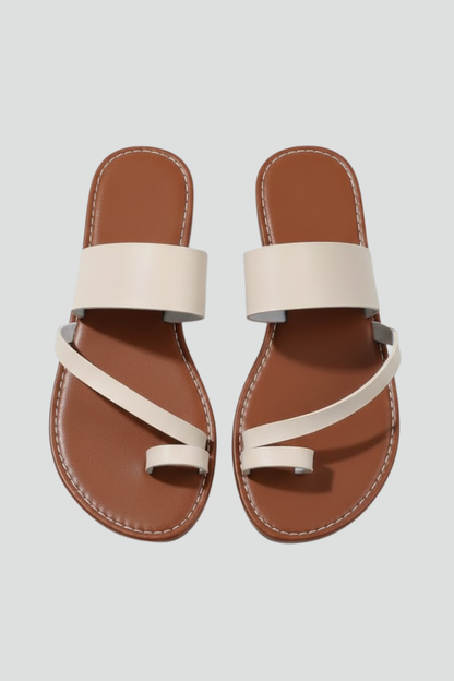 Remi | Women’s Buckle Strap Slip-On Sandals