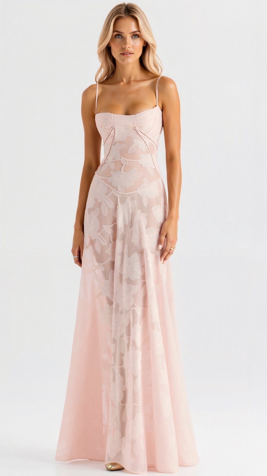 Brixton | Women’s Wedding Guest Bustier Maxi Dress