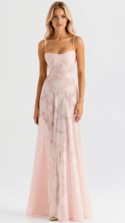 Brixton | Women’s Wedding Guest Bustier Maxi Dress