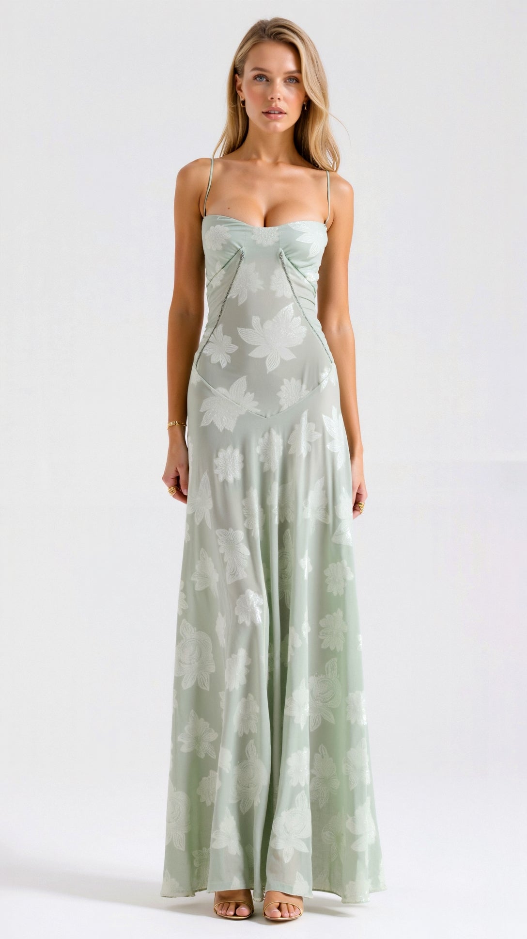 Brixton | Women’s Wedding Guest Bustier Maxi Dress